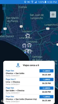 Rutas Driver android App screenshot 1